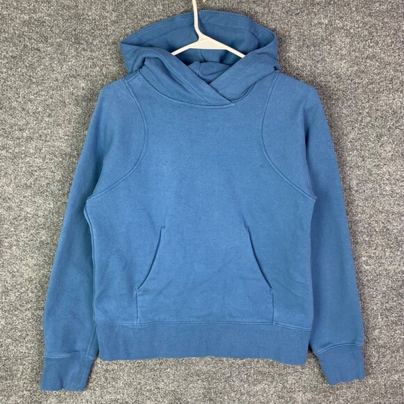 lululemon athletica Tops - Lululemon Loungeful Hoodie Sweatshirt Womens Sz 2 pullover Long Sleeve‎ Stretch